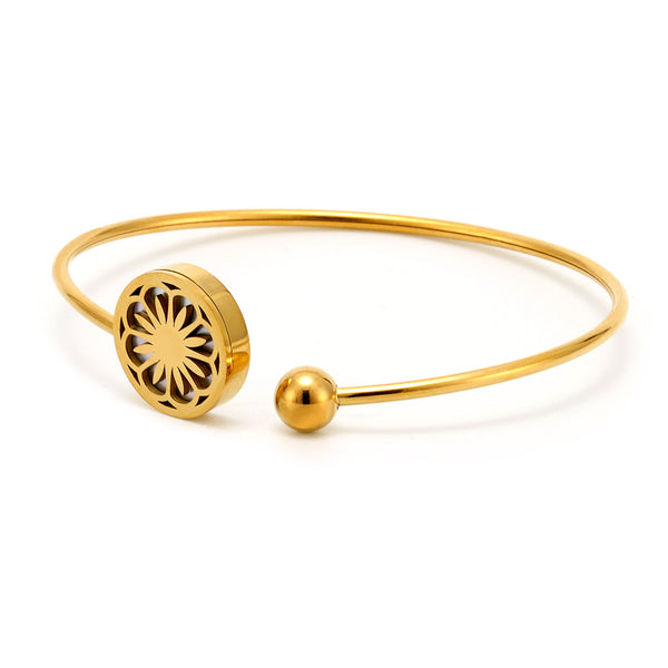 Xiaoju Super Immortal Sea Water Shellfish Elastic Cord Adjusting Opening Bracelet Titanium Steel Jewelry Non-fading 99