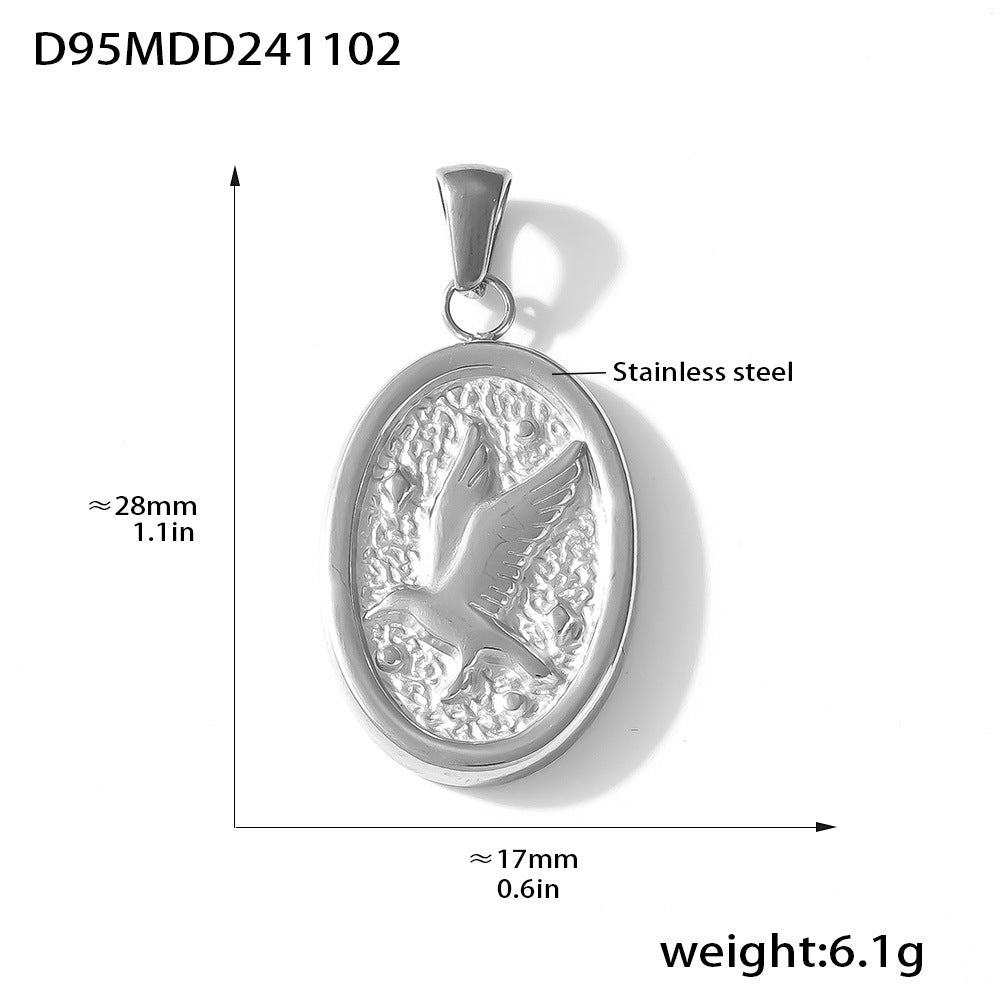 Fashion Trend DIY Jewelry Pendant Accessories Natural Geometric Elements Furnace Vacuum Electroplating 18K Real Gold