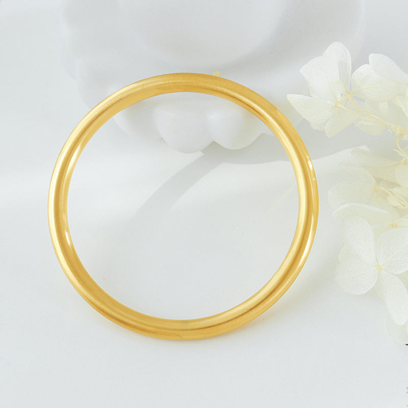Ingenuity Inheritance Guochao Bracelet Women's Wedding Jewelry Gift 18K Gold Bracelet Titanium Steel Gold Plated Bracelet 99